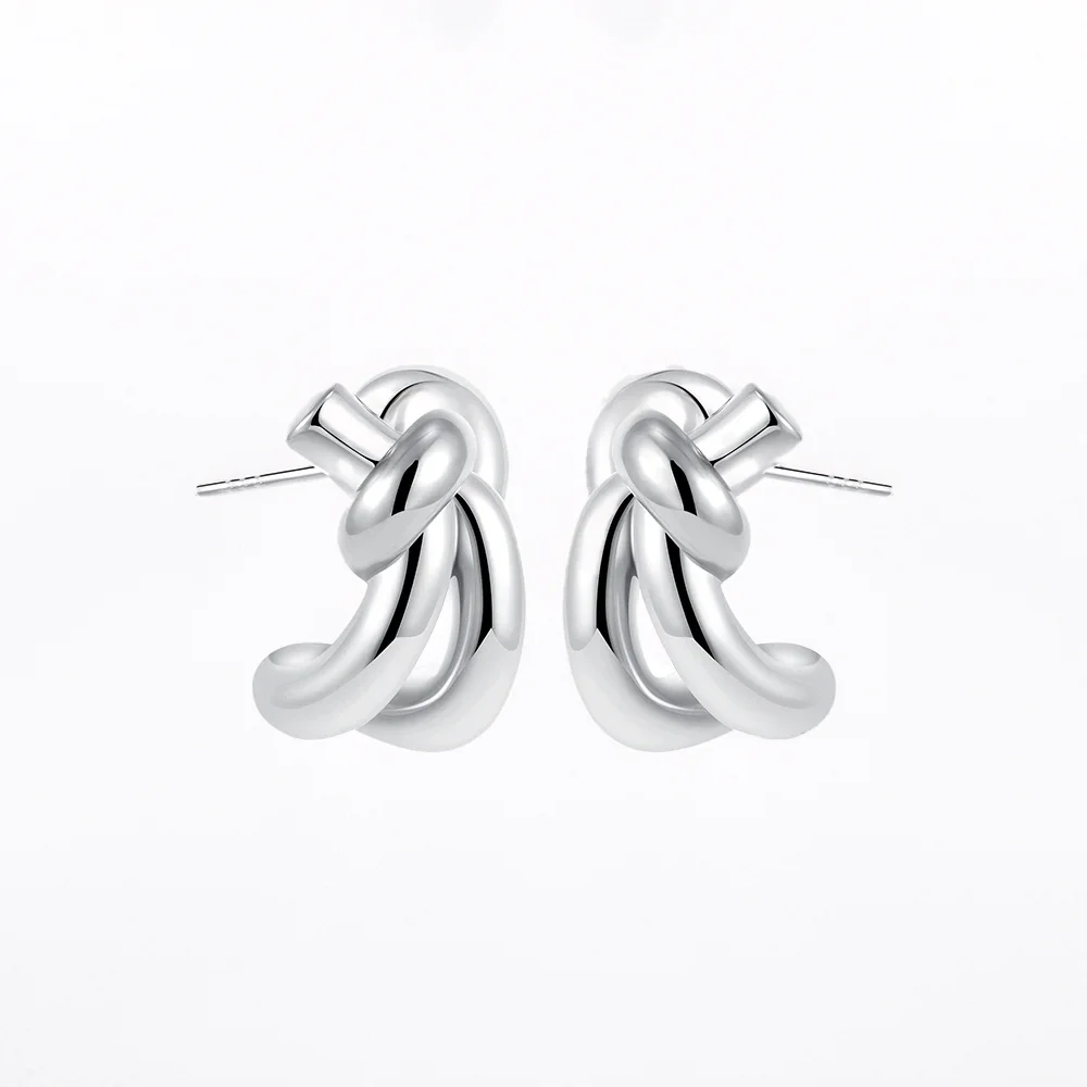 Pendientes de nudo retorcido