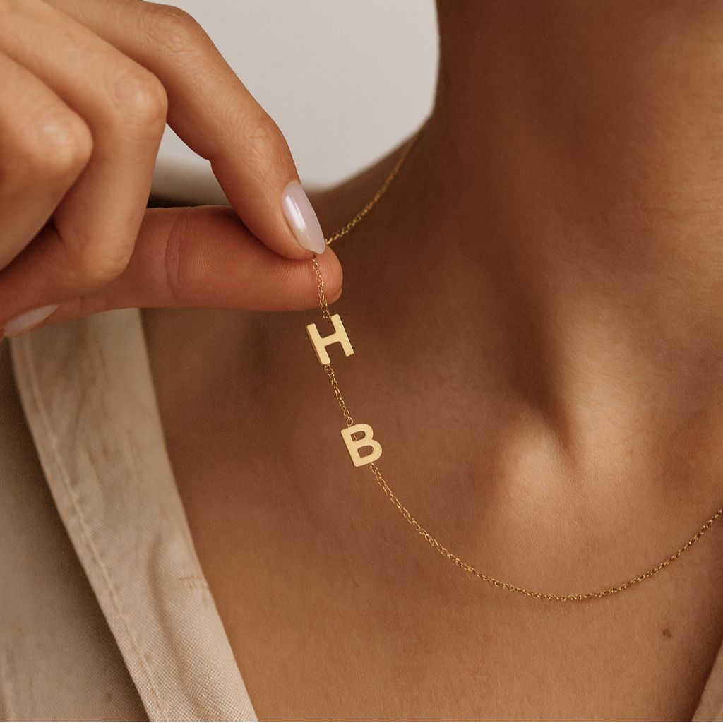 Custom Gold Name Necklace