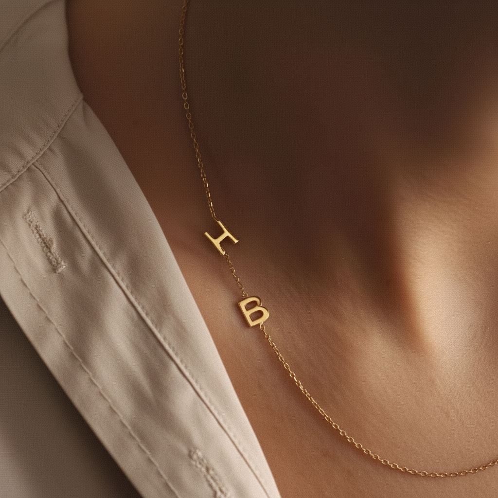 Custom Gold Name Necklace