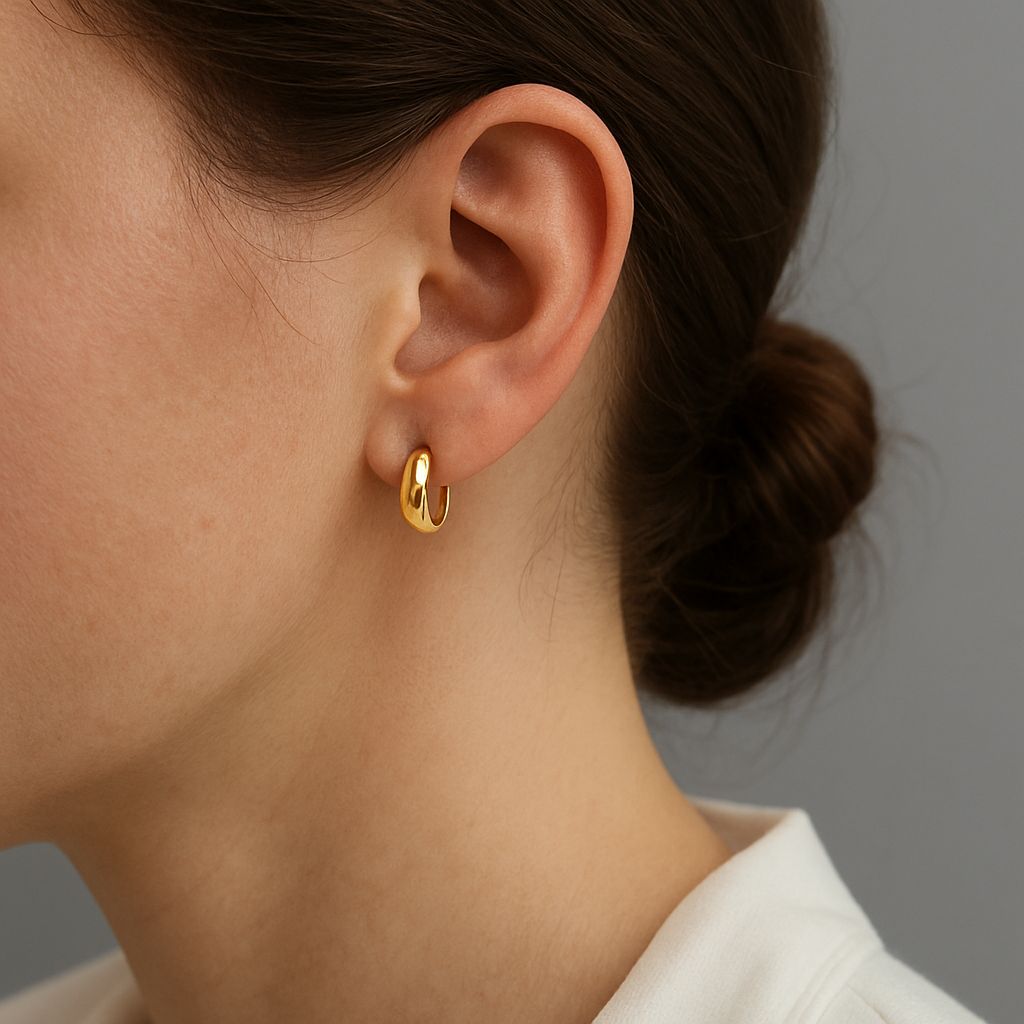 Chunky Hoop Earrings