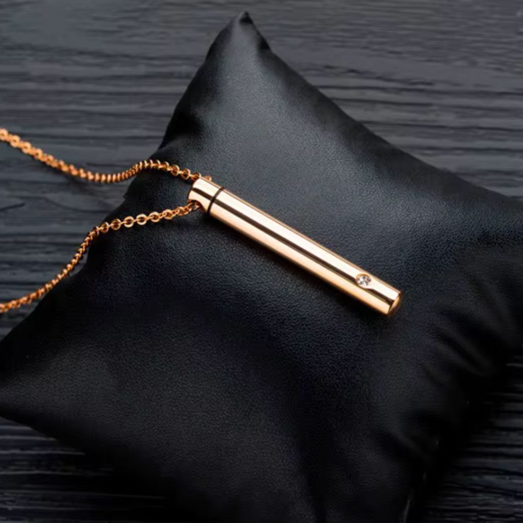 Minimalist Memorial Urn Necklace