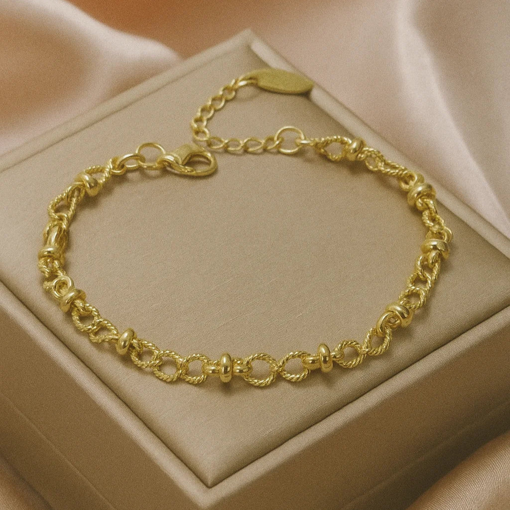 18K Gold Plated Chain Bracelet