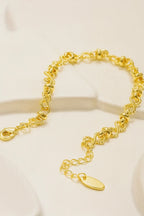 18K Gold Plated Chain Bracelet