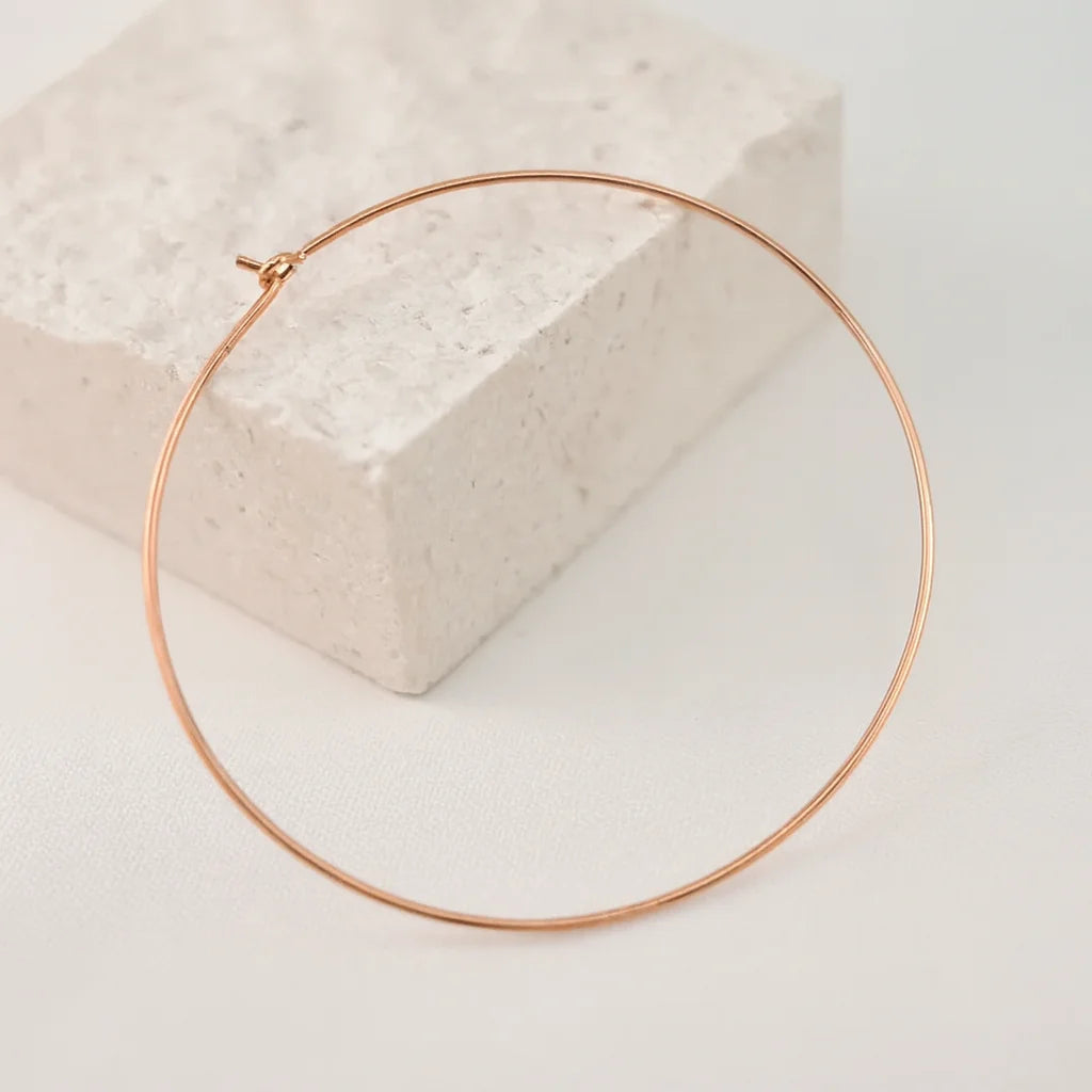 14K Gold Filled Hoop Earrings