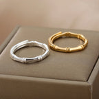 Anillo de unión de bambú