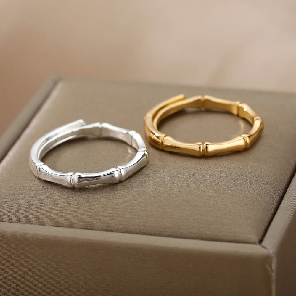 Bamboo Joint Ring