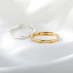 Anillo de unión de bambú