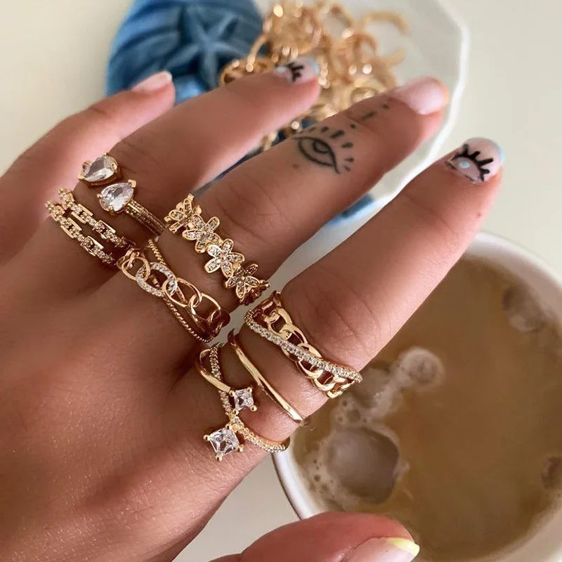 Daisy Chain Ring