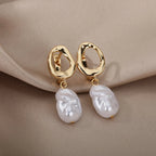 Irregular Pearl Earrings