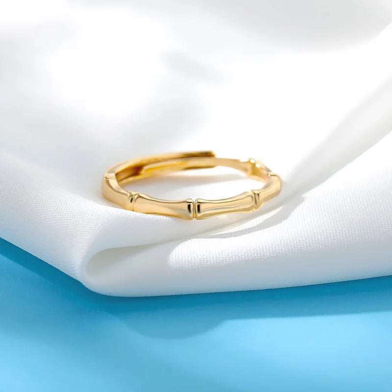 Anillo de unión de bambú