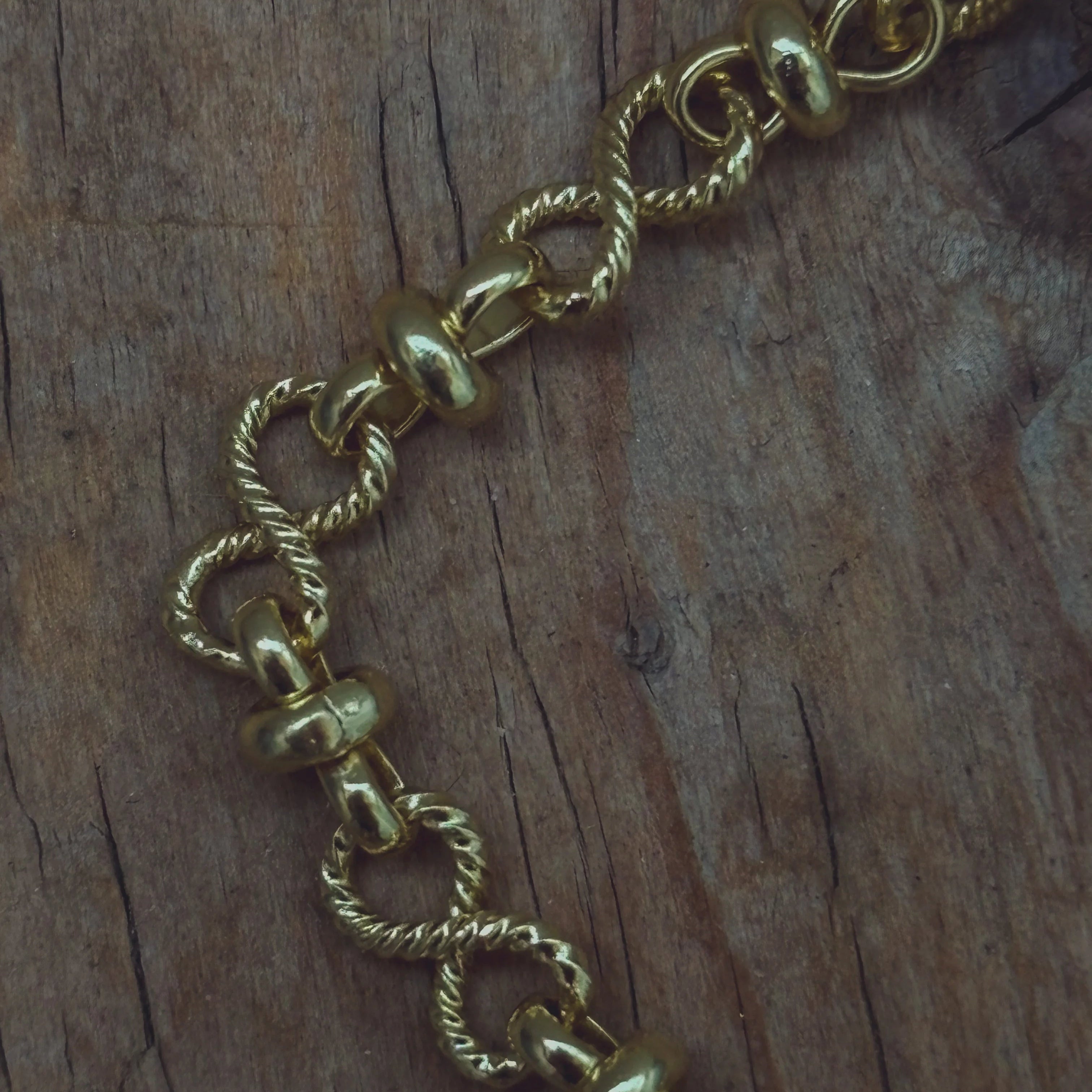 18K Gold Plated Chain Bracelet