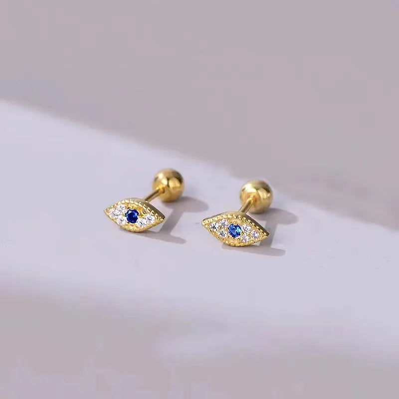 Dainty Crystal Stud Earrings