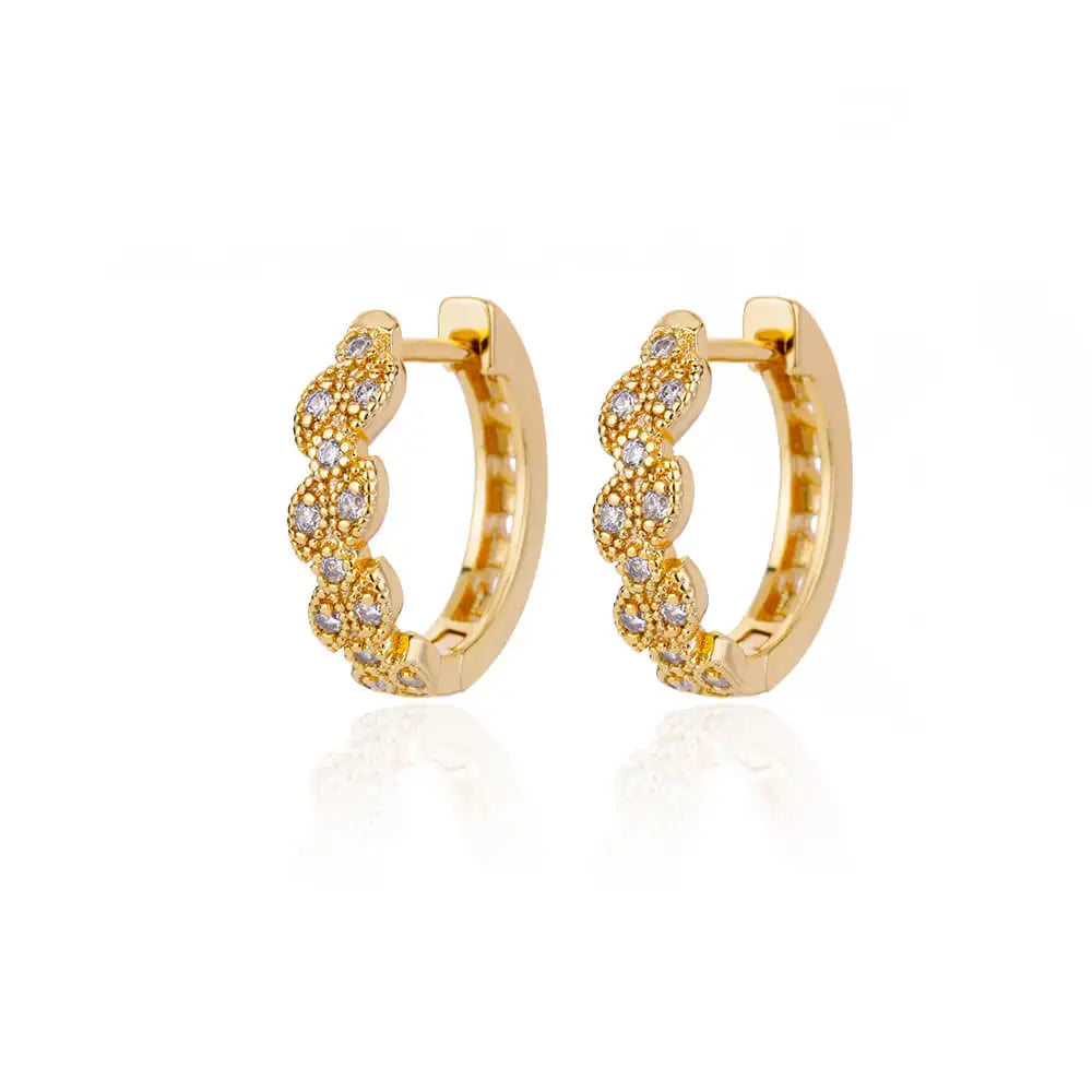 Infinity Crystal Earrings