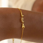 Personalized Stainless Steel Letter Bracelet