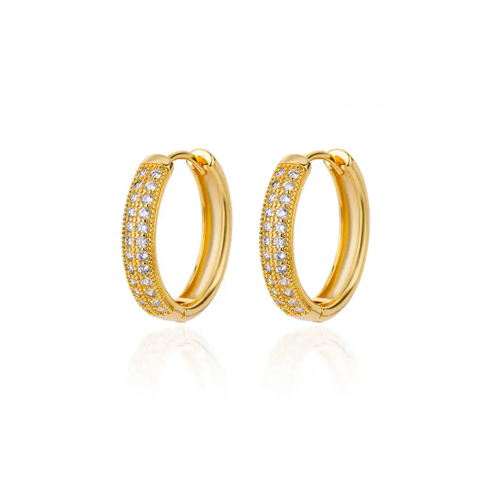 Pavé Crystal Earrings