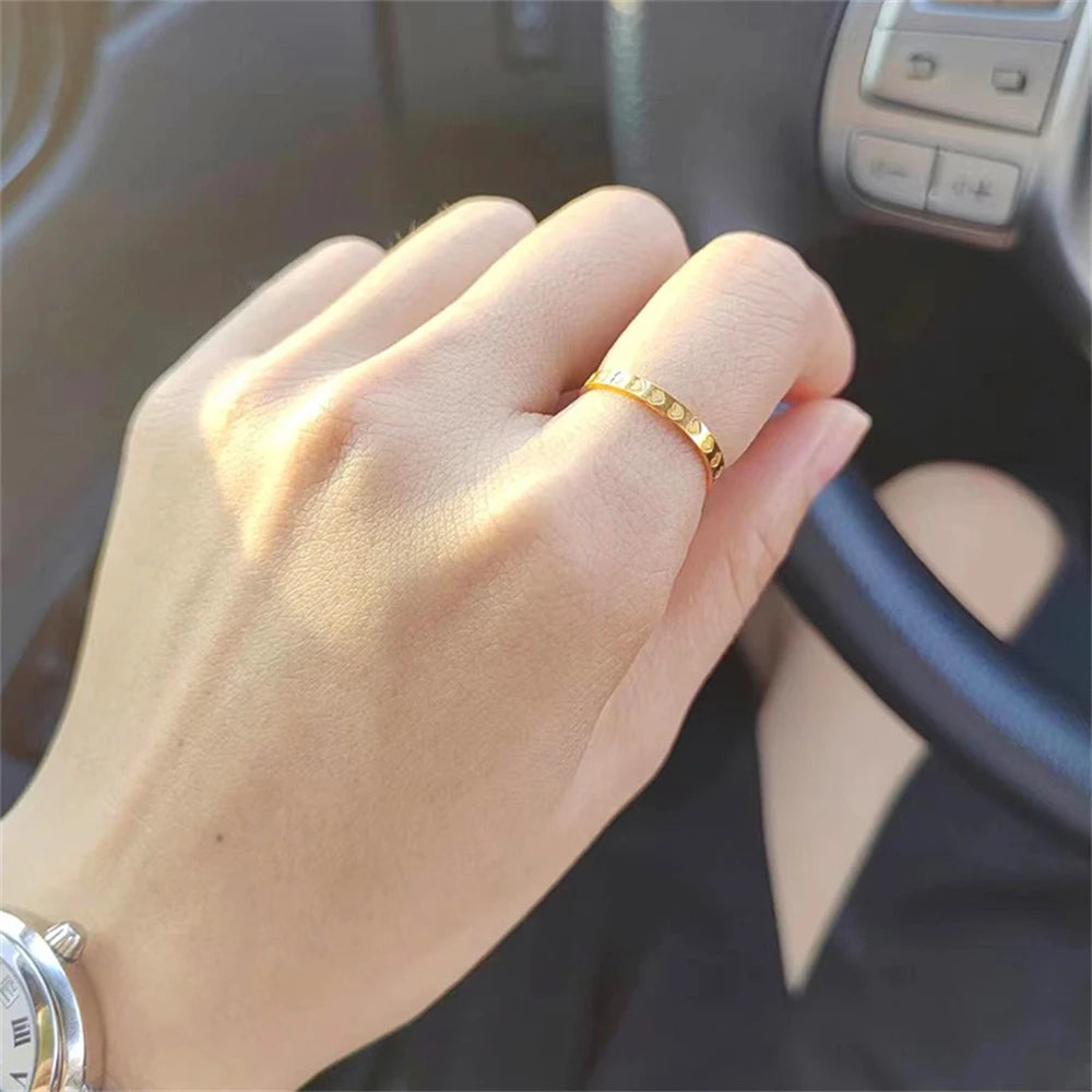 Heart Engraved Ring