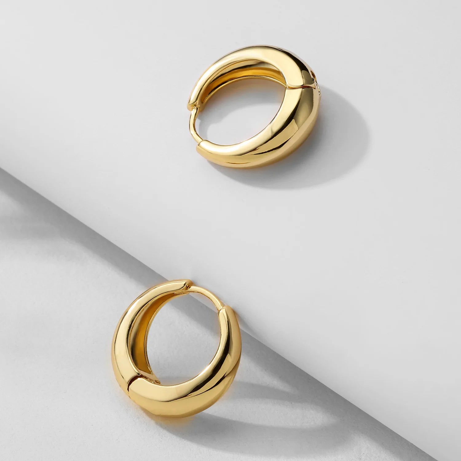 Chunky Hoop Earrings