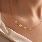 Custom Gold Name Necklace