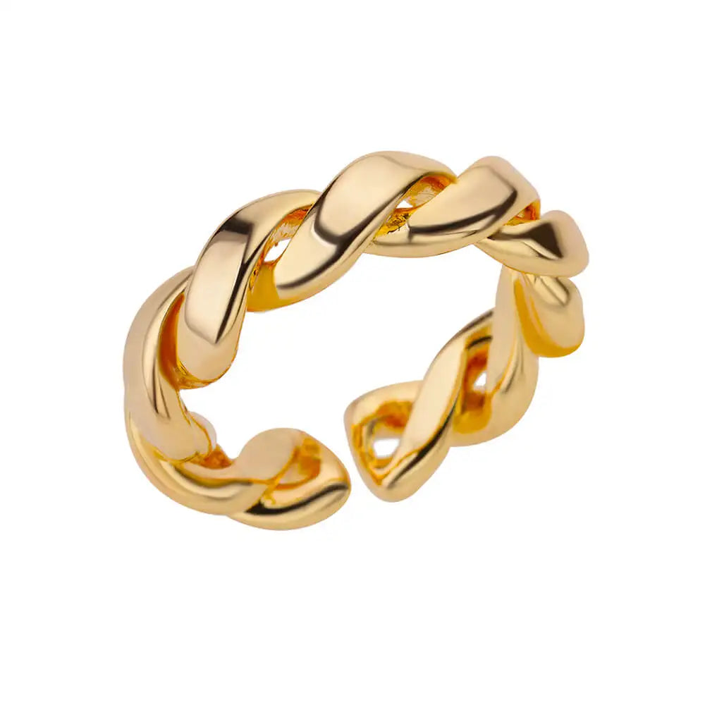 Braided Chain Ring