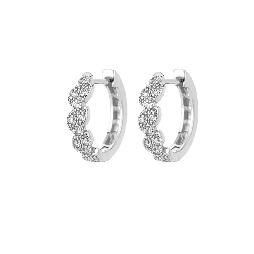 Infinity Crystal Earrings