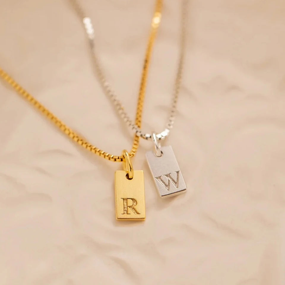 Initial Letter Necklace