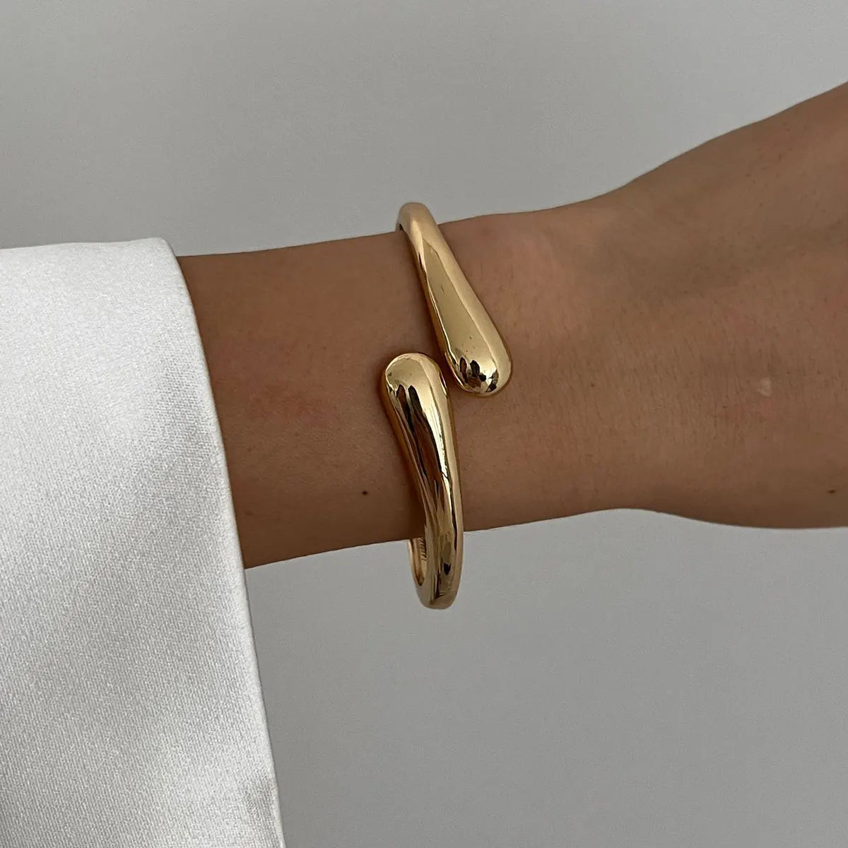 Sleek Open Cuff Bracelet