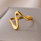 Wave Design Ring