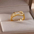 Anillo de hebilla de cinturón