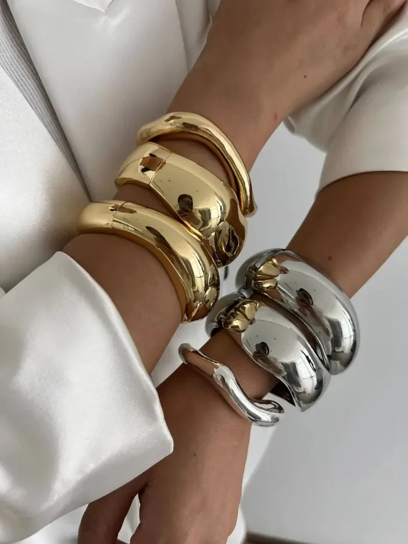 Modern Minimalist Cuff Bangles