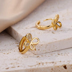 Crystal Butterfly Earrings
