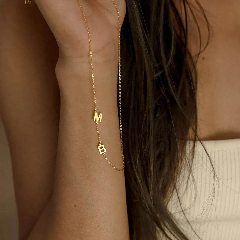 Custom Gold Name Necklace