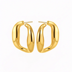 Abstract Curved Earrings