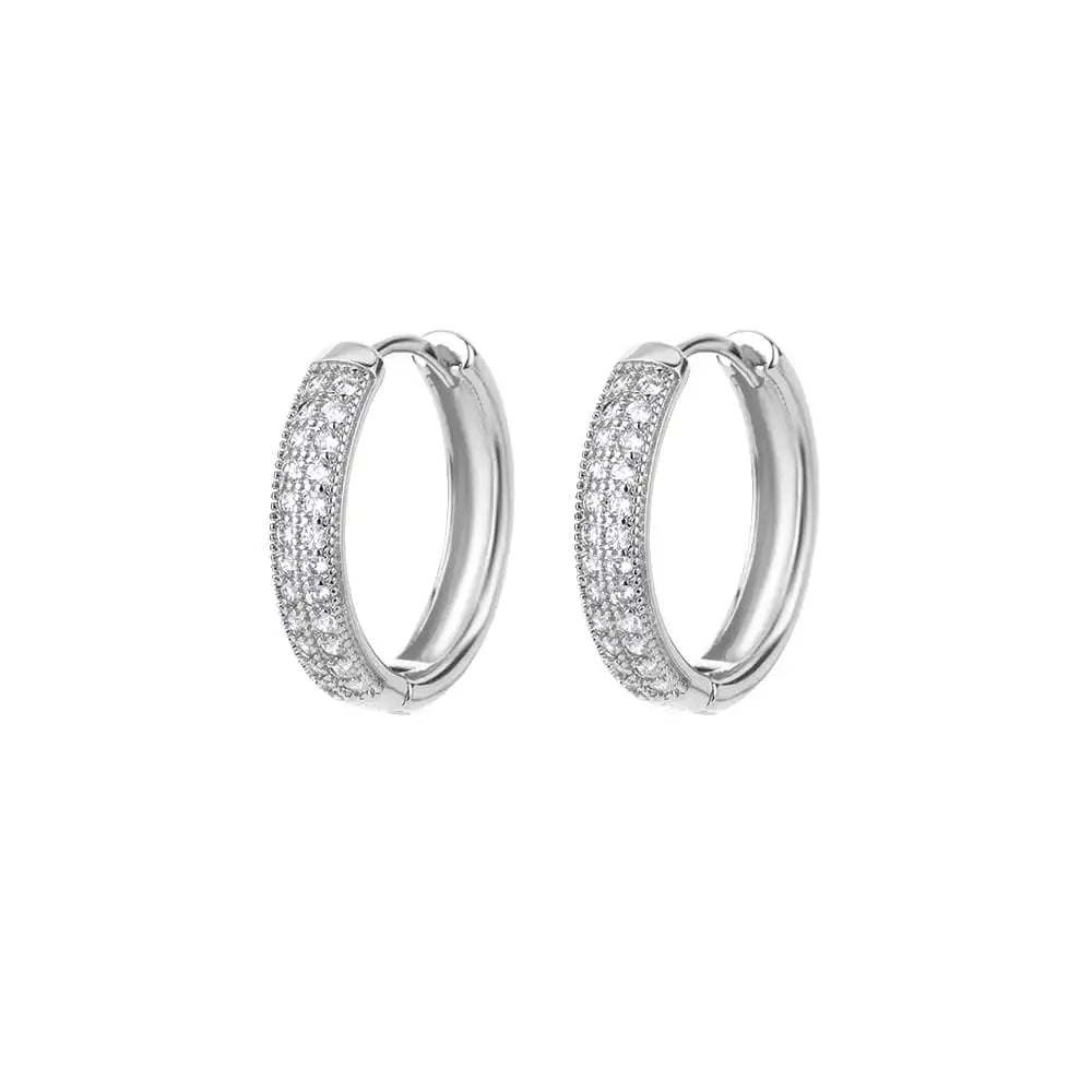 Pavé Crystal Earrings