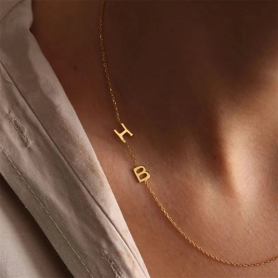 Custom Gold Name Necklace