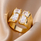 Crystal Statement Ring
