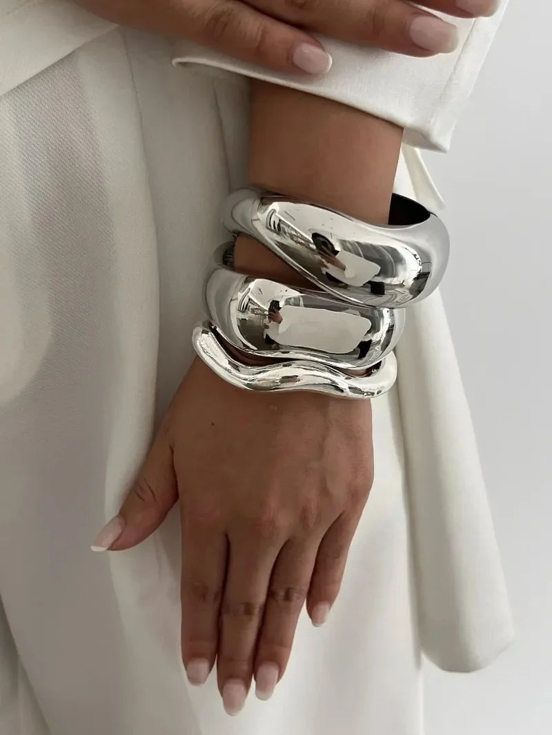 Modern Minimalist Cuff Bangles