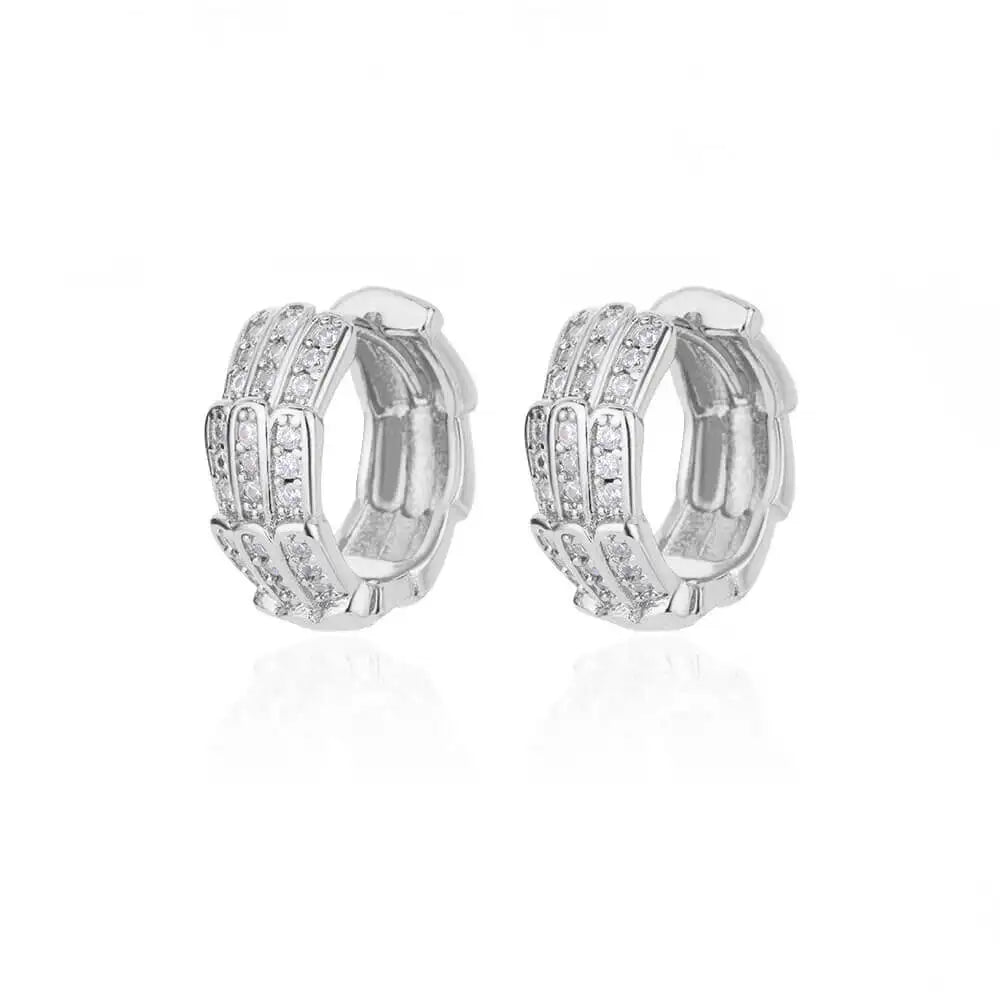 Crystal Layered Earrings