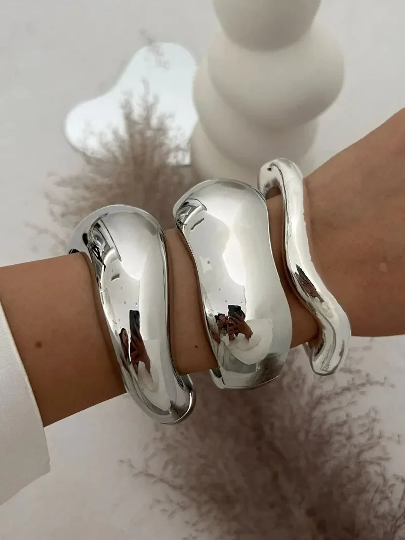 Modern Minimalist Cuff Bangles