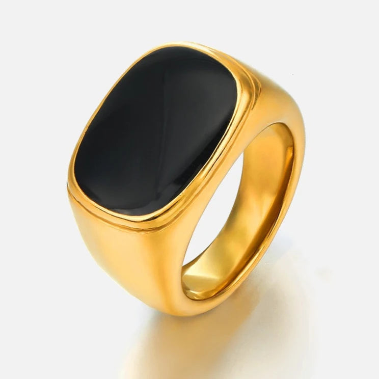 Vintage Square Stone Ring