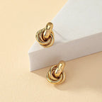 Twisted Knot Stud Earrings