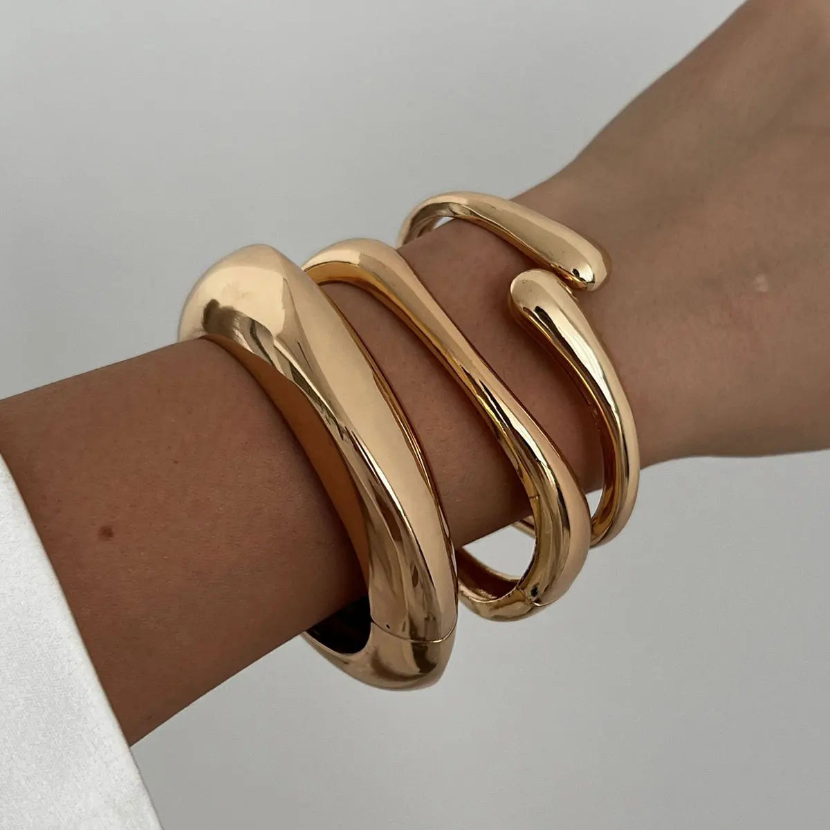 Sleek Open Cuff Bracelet