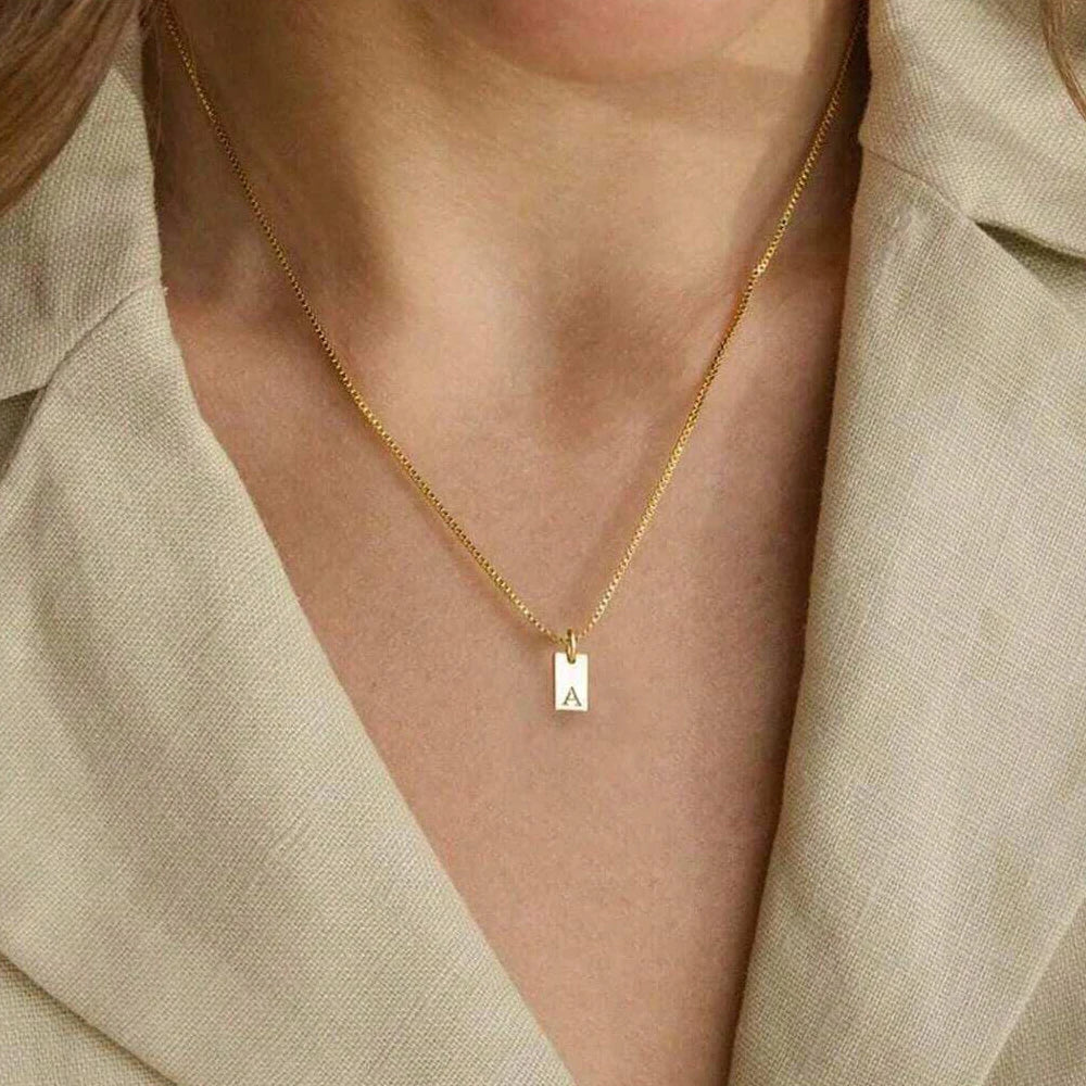 Initial Letter Necklace