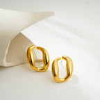 Abstract Curved Earrings