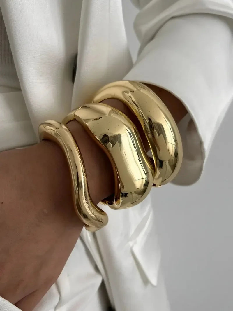 Modern Minimalist Cuff Bangles