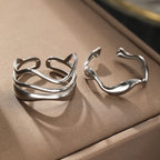 Anillos de ondas abstractas