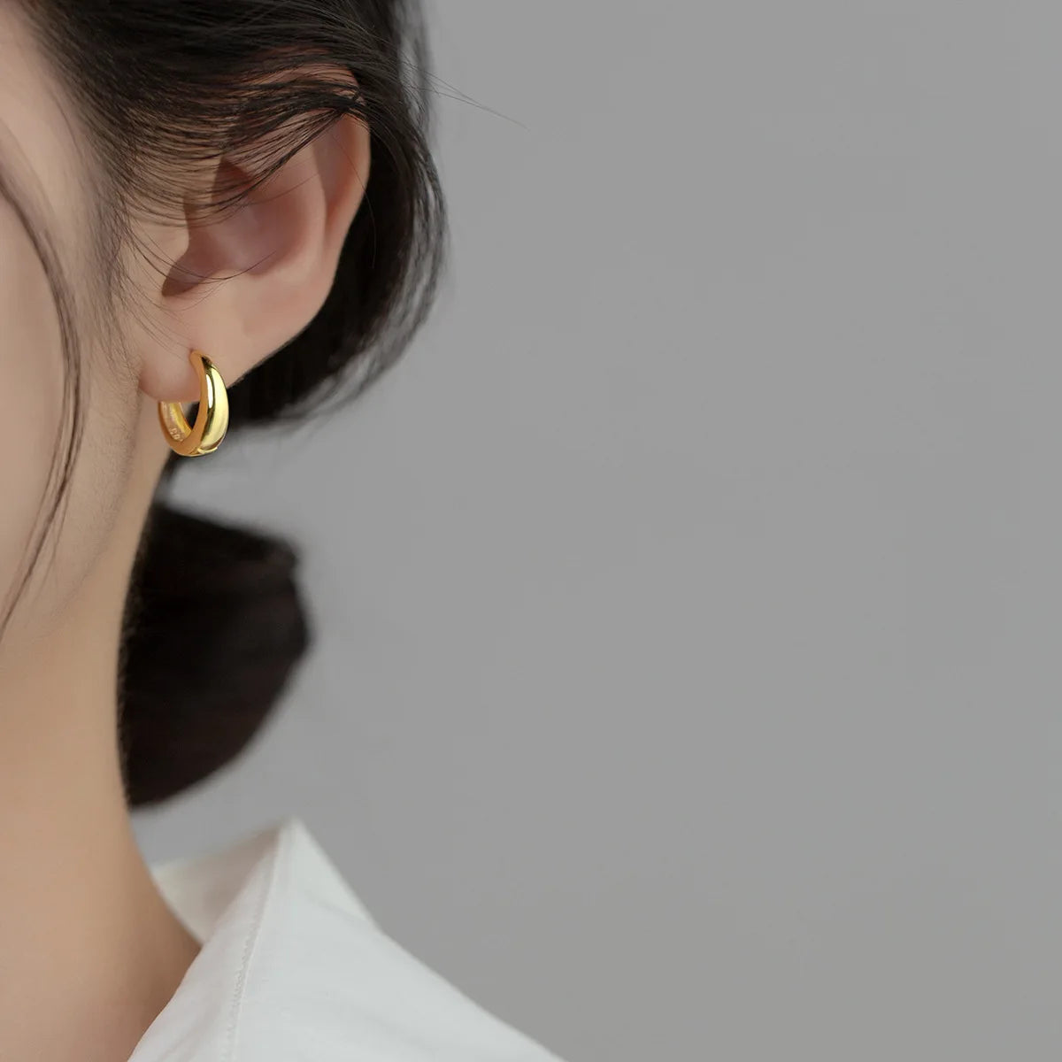 Chunky Hoop Earrings