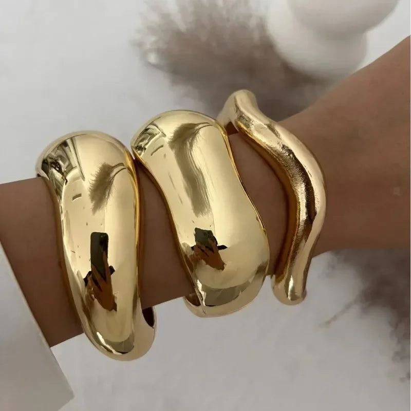 Modern Minimalist Cuff Bangles