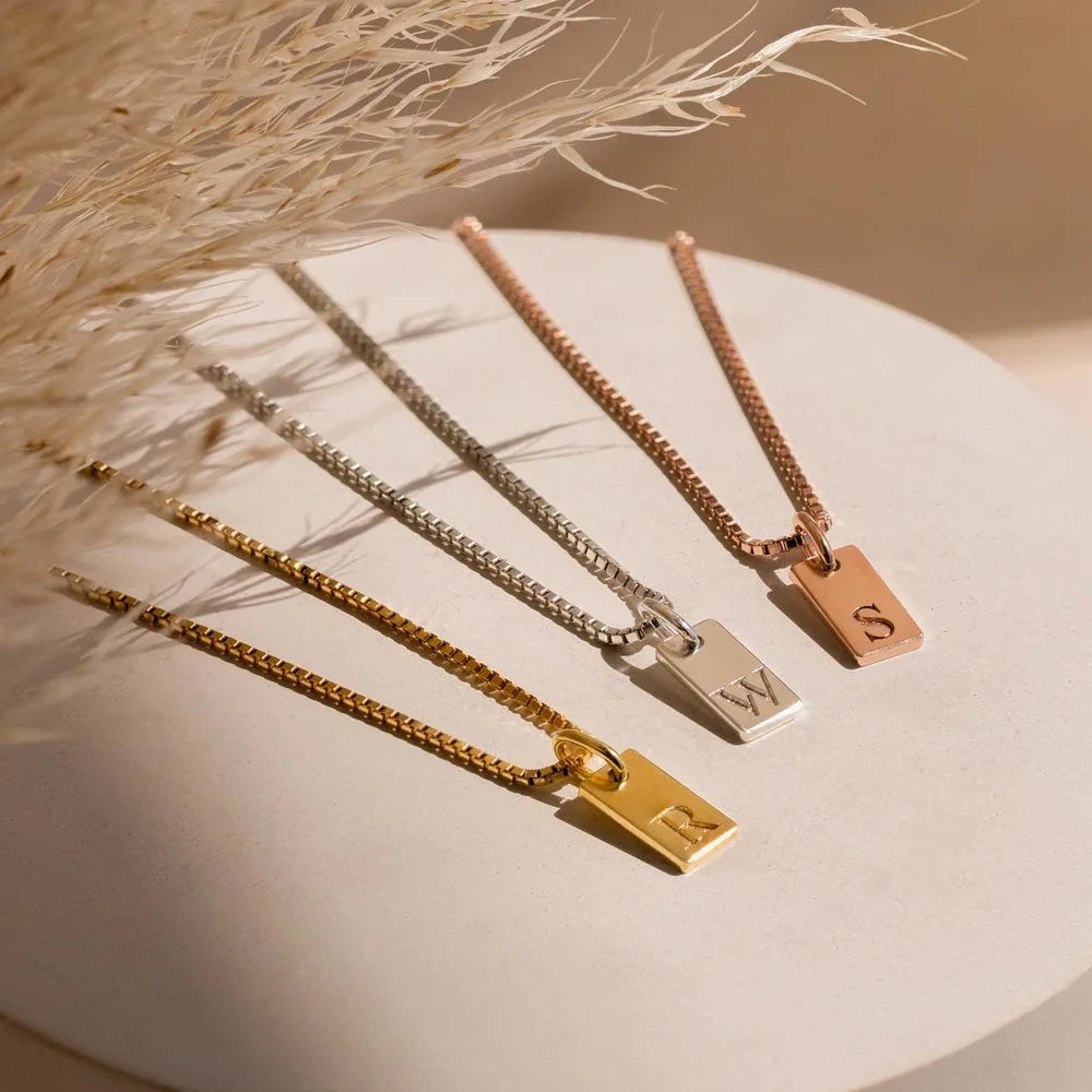 Initial Letter Necklace