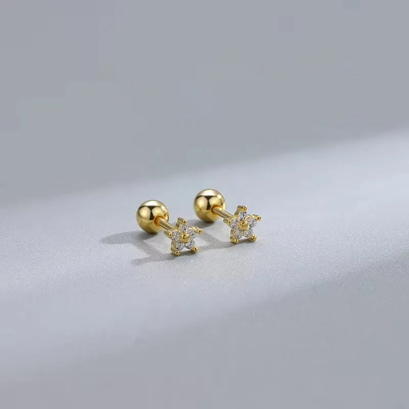 Dainty Crystal Earrings