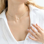 14K Gold Filled Pearl Choker